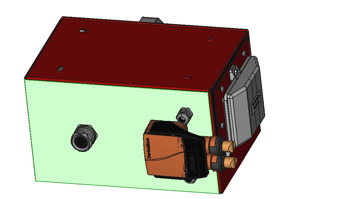 application image of stäubli PerforMore high voltage e-mobility connector in a bus