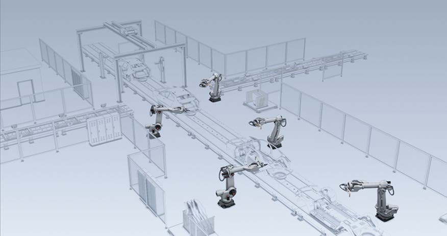 Product image with industrial applications for test and measurement