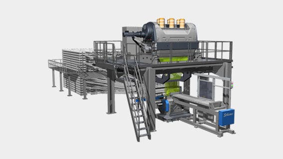 TF 30 weaving machine – High performance and precision for technical textile and 3D fabrics.