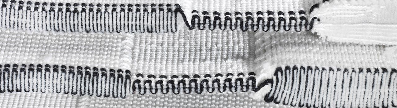 Technical fabric sample, multilayer woven on Stäubli TF