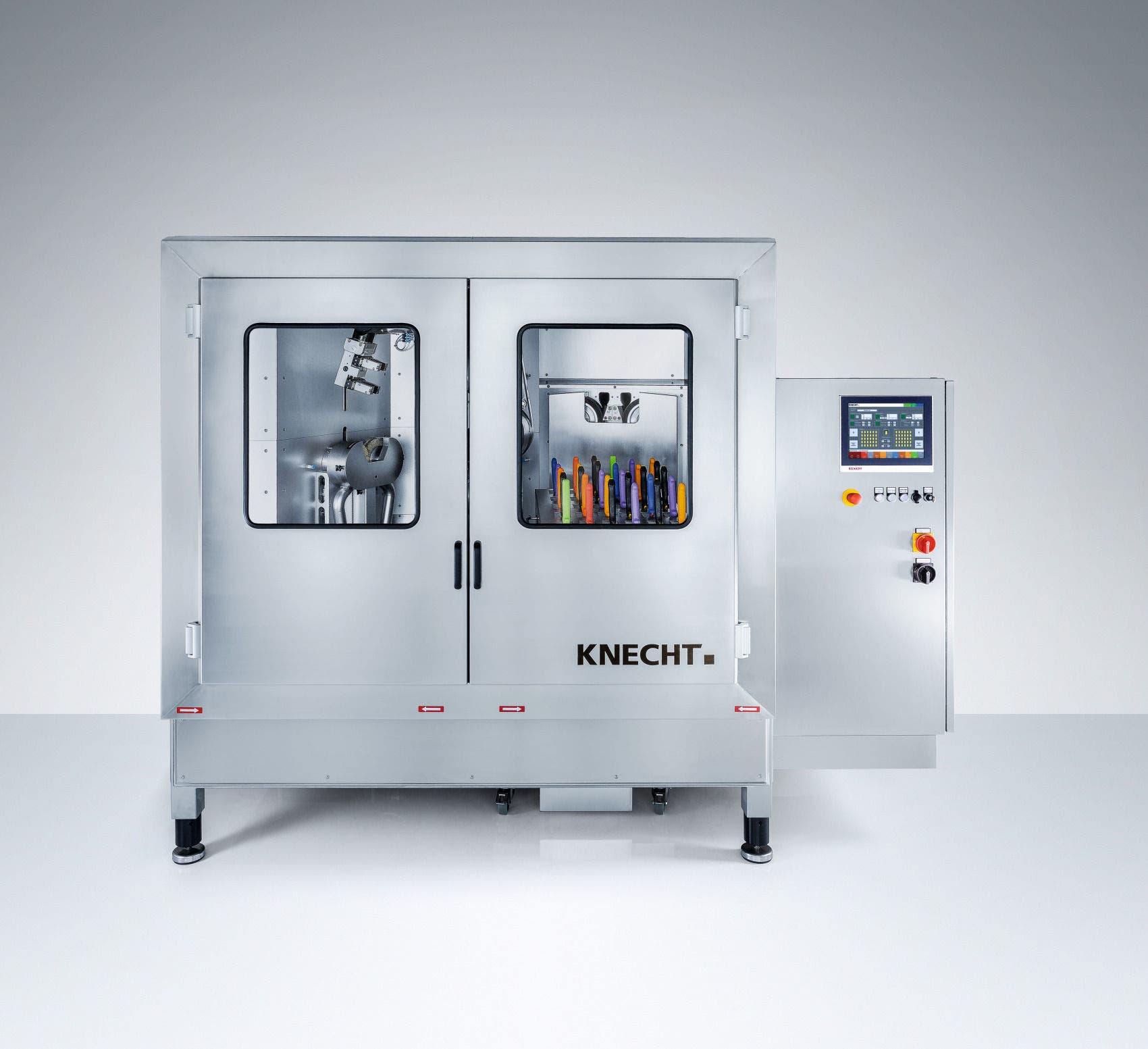 full machine for robot-based knive sharpening 