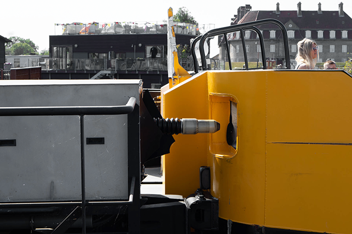 Staubli QCC fast charging pin on electric ferry in copenhagen